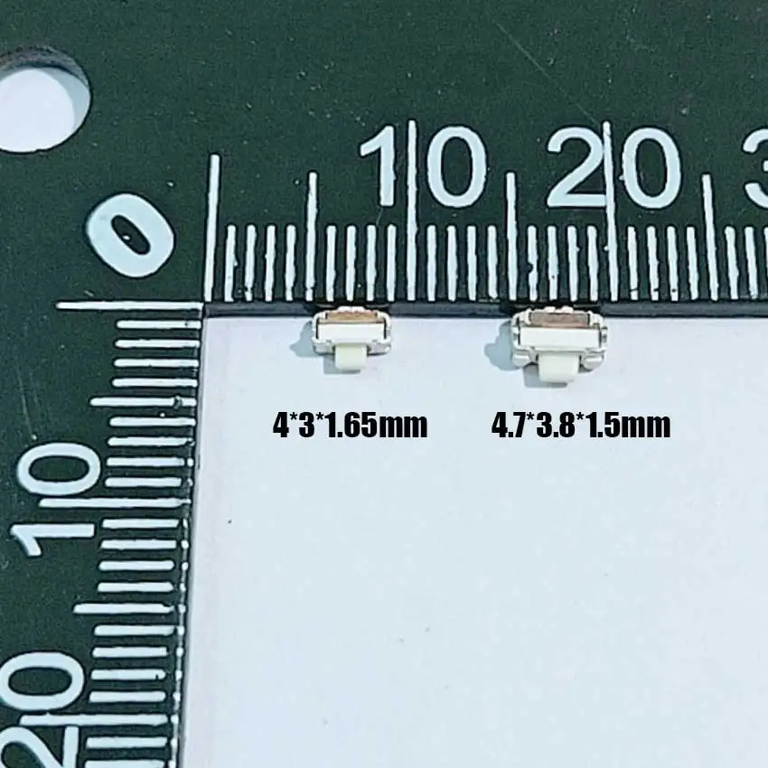 10-100pcs LS10N2-T Waterproof Dustproof Patch with Bracket 4*3*1.65mm 4.7*3.8*1.5mm Side Push Button Switch Lateral Touch Button