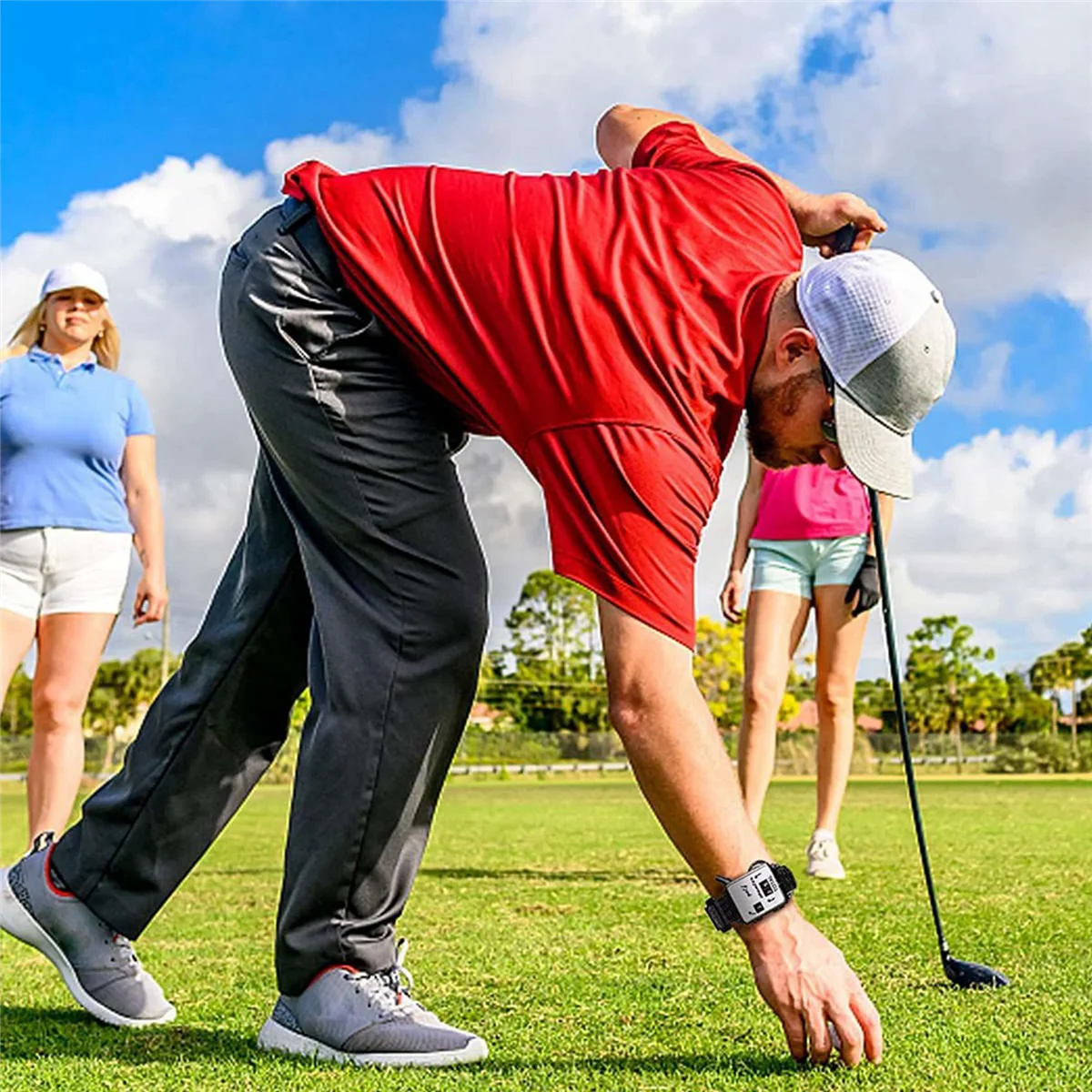 6 Stuks Golfscore Teller, Mini Golf Stroke Counter Horloge Met One Touch Reset Golf Count Scorer Scorer Keeper