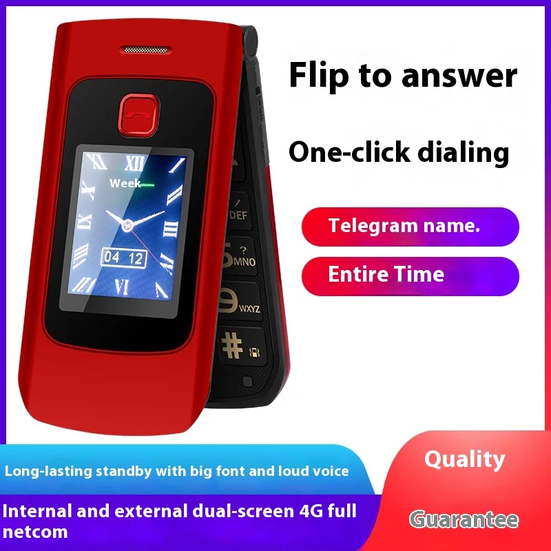 Yeemi K21 Flip Mobile Phone Gsm 4G Ultra Long Standby Real 1150mah Battery Dual Sim Flashlight Fm Cheap For Elderly