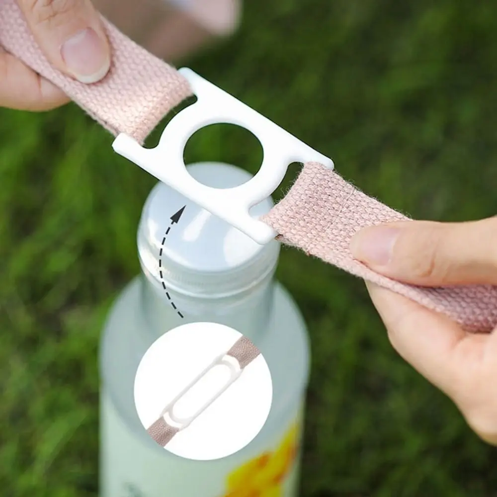 Correa silicona ajustable para botellas de agua – senderismo - imagen 4