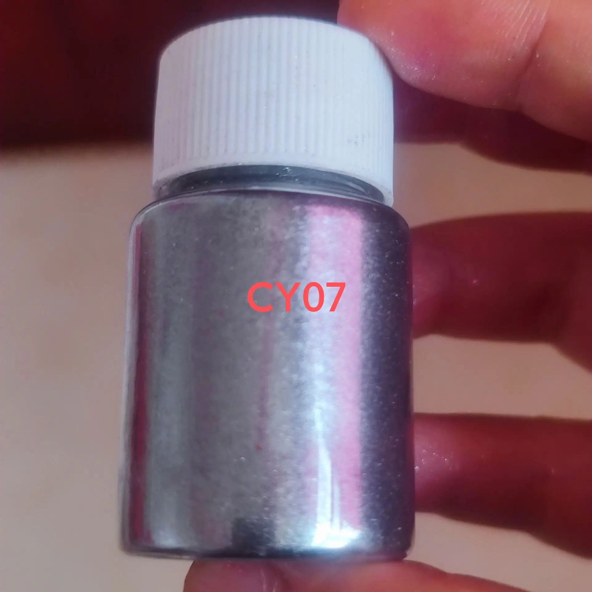 Metallic Silver Grey Car Paint Pearl Colors Pigment Powder