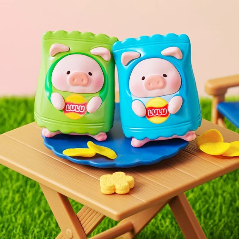 

TOYZERO LuLu Picnic Party Series Blind Box Toys Doll Cute Anime Action Figure Ornaments Figurines Dolls Desktop Home Decor