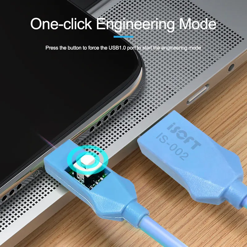 ISOFT IS-002 HW Series Engineering Cable Type-C Interface Fast Charging For Connect Huawei Phone Date Transmission 1.0 Port Mode