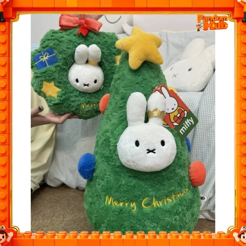 Neuer echter Miffy-Schlüsselanhänger, Welle 2, stehende Haltung, Serie, niedliches Plüschpuppenspielzeug, Plüsch-Weihnachtsbaum-Kissen, Geschenk