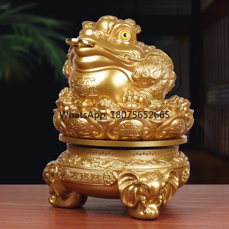 Eight-directional wealth arrangement - rotating front desk ornament - business opening gift for companies and shops