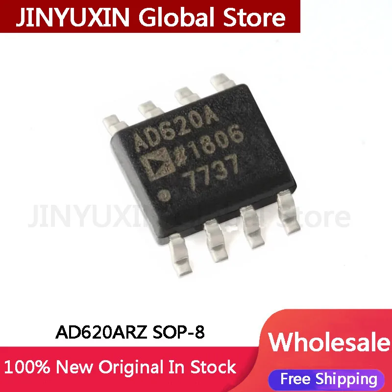 MXY 2-100Pcs AD620ARZ AD620BRZ AD620 AD620A AD620AR SOP-8 IC Chip In Stock Wholesale