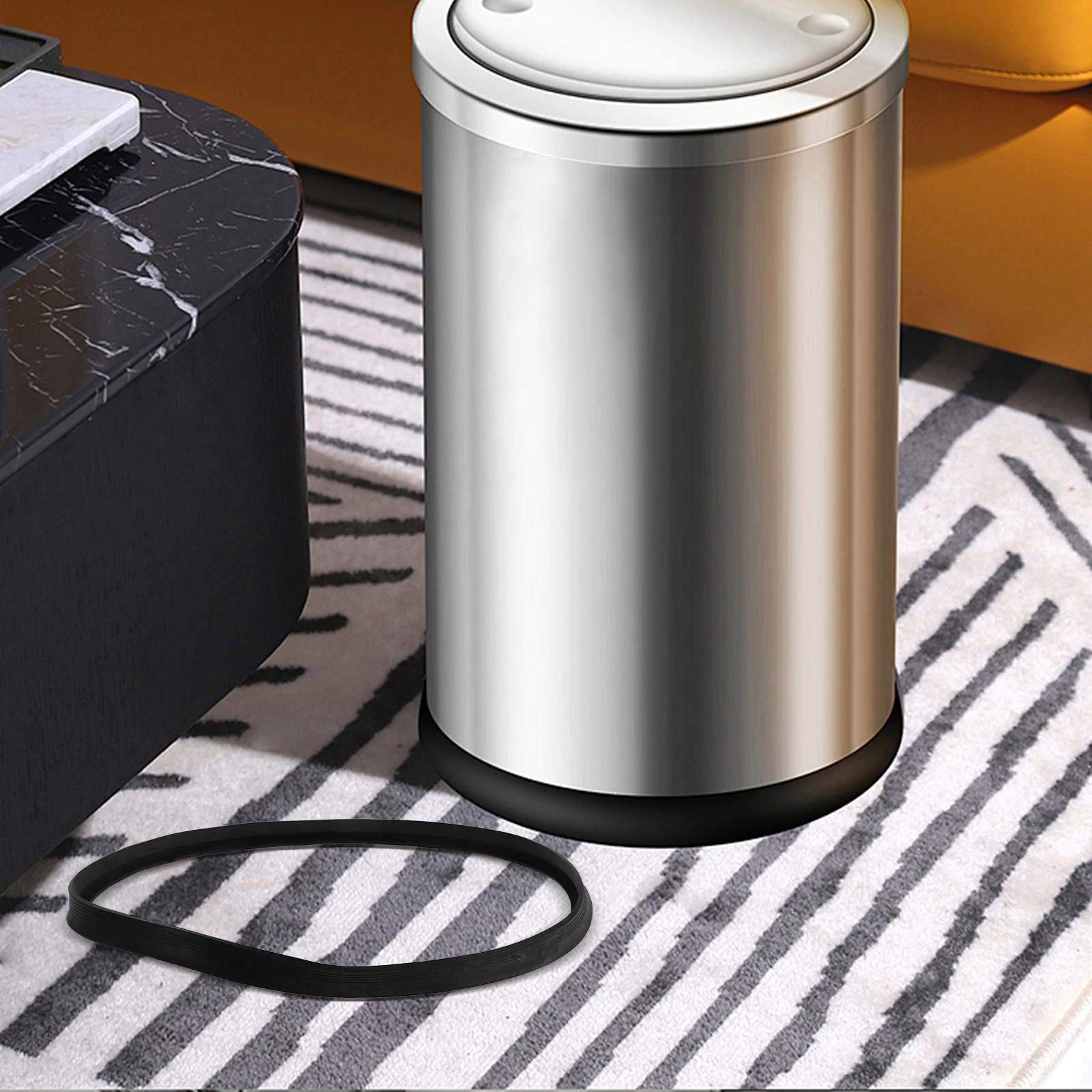 

Trash Can Bottom Rubber Sealing Ring for Large Trash Can Accessories Waste Bin Parts Garbage Equipment Rubber Washer
