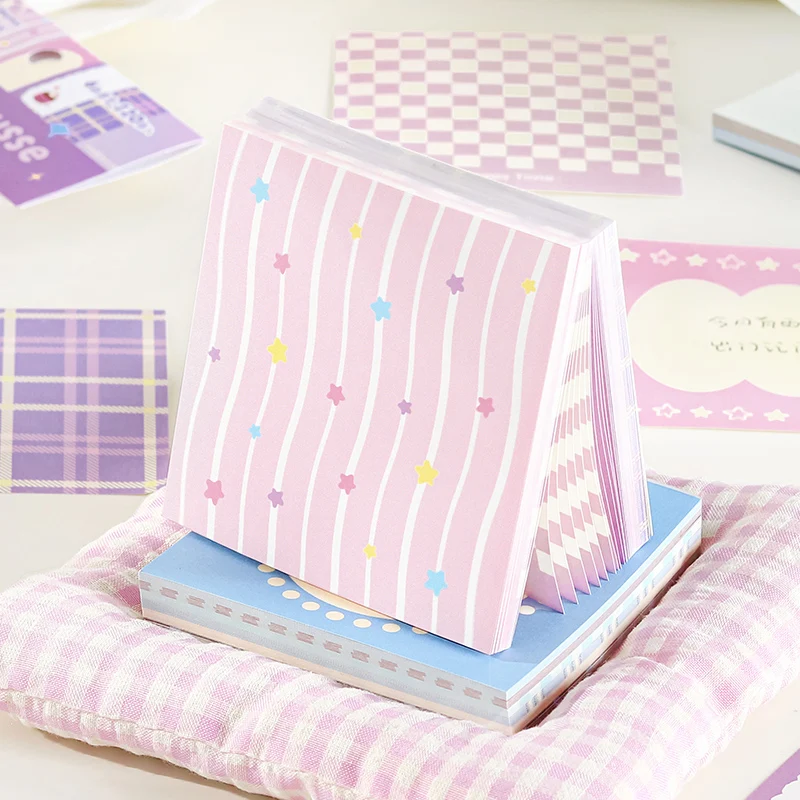 120sheets Retro Lines Grid Texture Message Notes Material Paper School Office Supplies DIY Scrapbook Handmade Craft Paper