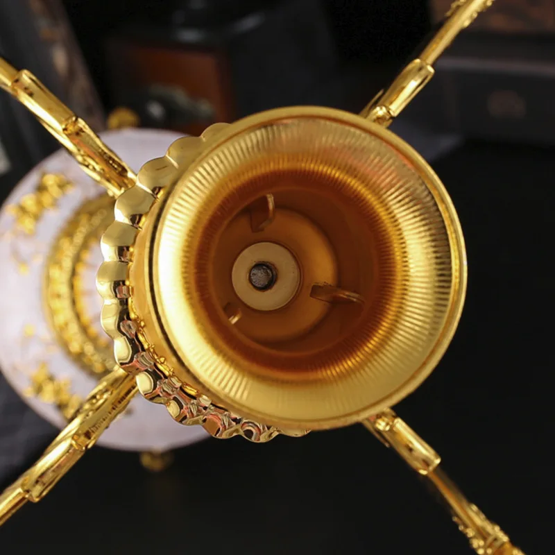 الفاخرة 3/5-الذراع خمر الشمعدانات الوردية حامل شموع معدني أوروبي للشموع المستدقة ديكور المنزل الأنيق #4