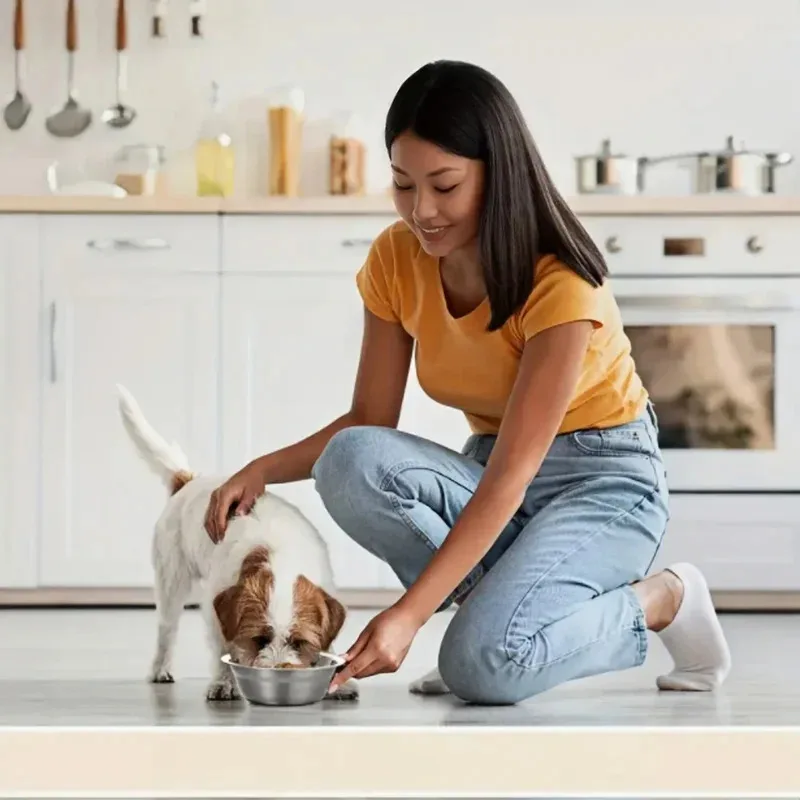 Stainless Steel Anti-Slip Pet Bowls Set for Cage Use - 6/18 Pieces Dog And Cat Feeding Plates