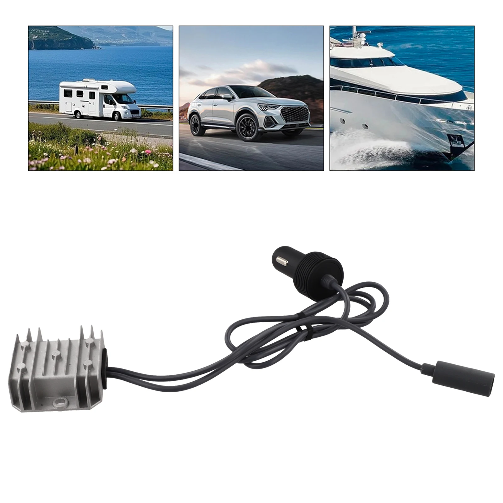 DC Power Cable For Starlink For Mini Dish 30V 3.6A Output 10V-28V Input 18 AWG Conductivity For Automotive Power Sources
