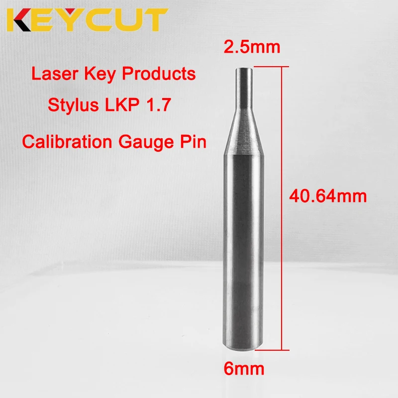 Laser Key Products Stylus LKP 1.7 Calibration Gauge Pin Compatible with 3D Pro and 3D Xtreme LKP Key Machines