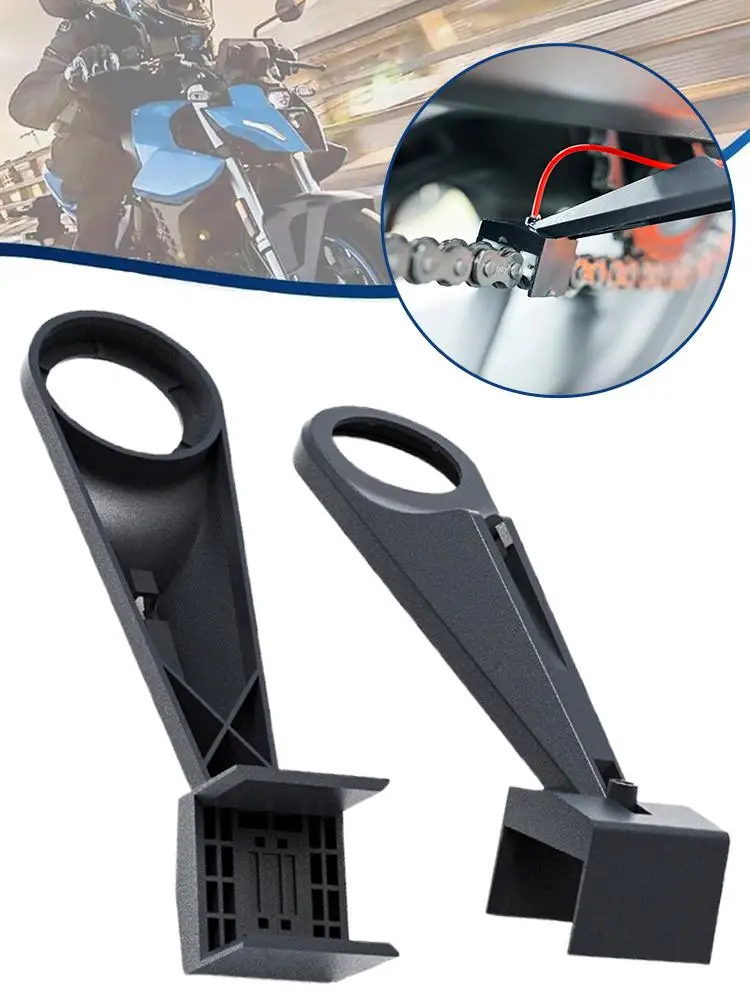 AliExpress NONE Motorcycle Chain Cleaner Tool Kit for Bike Maintenance Dirt Removal Lubrication with Wax Applicator, Brush Attachment