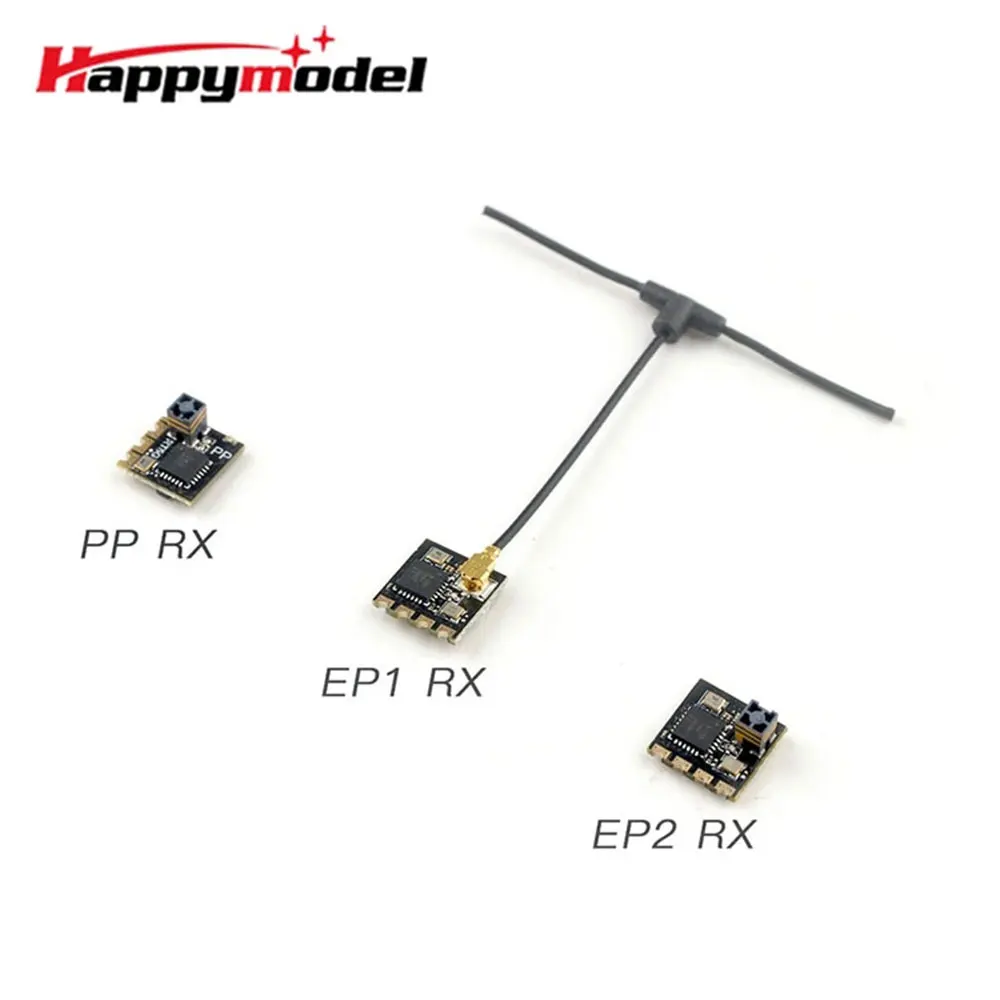 

HappyModel ExpressLRS ELRS 2,4G RX SX1280 нано приемник дальнего действия PP EP1 EP2 RX 10x10 мм для радиоуправляемого самолета FPV LR4 LR7