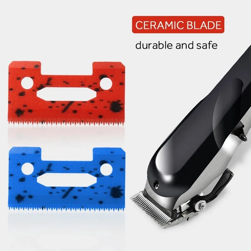 5/3/1Pcs Upgraded Universally Ceramic Stagger Tooth Blade for WAHL Hair Clipper Ceramic Movable Blade for WAHL Hair Clipper
