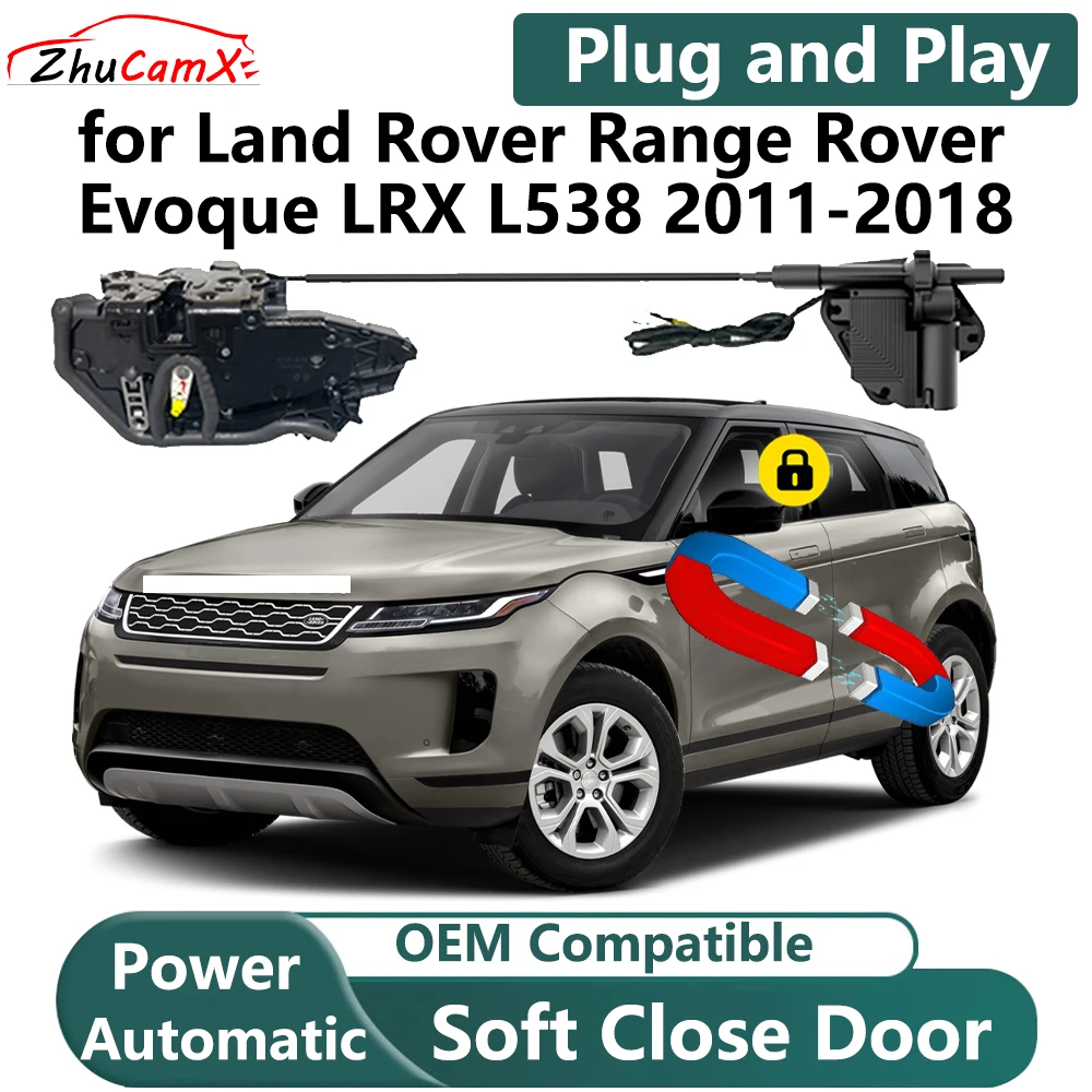 

ZhuCamX for Land Rover Range Rover Evoque LRX L538 2011-2018 Car Electric Soft Close Door System Power Closing Door Latch Lock