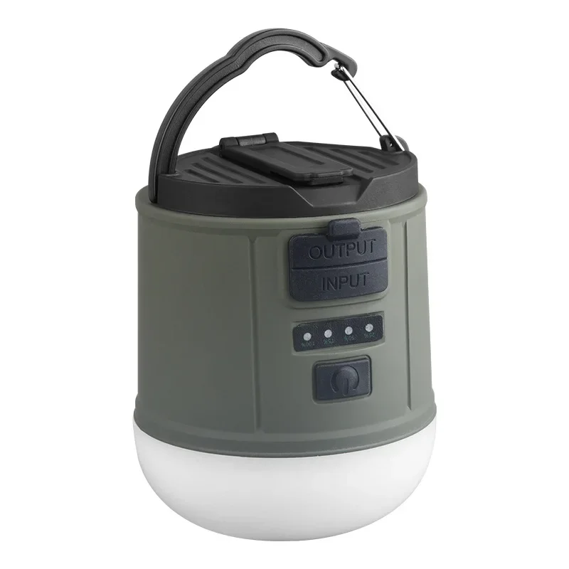 Multifunctional Tent Lights Outdoor Emergency Hand Operated Power Generation Camping Lantern Portable Rechargeable Output Lamp