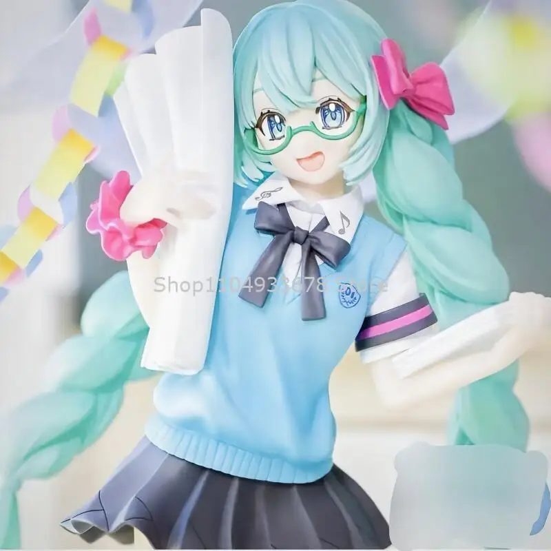 

Hatsune Miku Luminasta 16-я годовщина Boota около 18 см в наличии оригинальная аниме-фигурка модель коллекционная фигурка игрушки