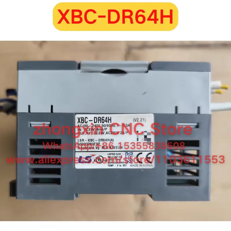 Second-hand XBC-DR64H PLC Function check intact, fast delivery