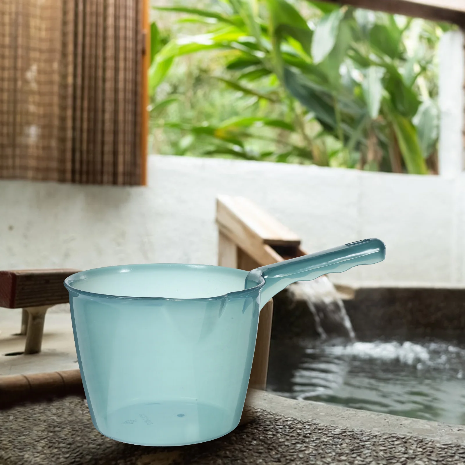 

Thickened Long Handle Kitchen Water Ladle Scoop Multipurpose Bath Shower Ladle Household Water Scoop Tool Bath Ladles