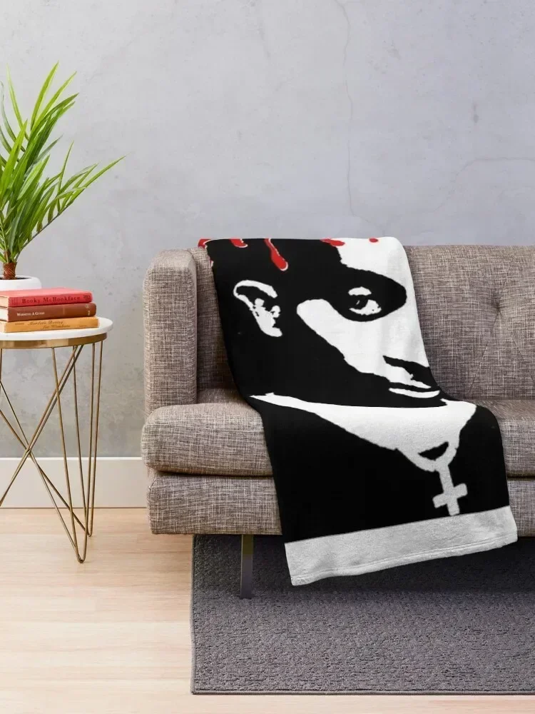 Playboi Carti Whole Lotta Red Throw Blanket Sofas Decorative Throw cosplay anime Blankets