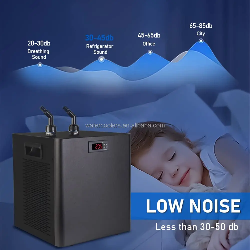 1HP Cold Plunge Spa Water Cooling Cooler Machine Ice Bath Chiller