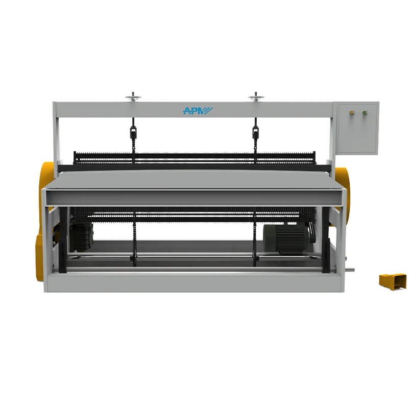 Macchina per l'assemblaggio dello schermo del setaccio della rete della recinzione metallica ondulata semiautomatica di nuova progettazione