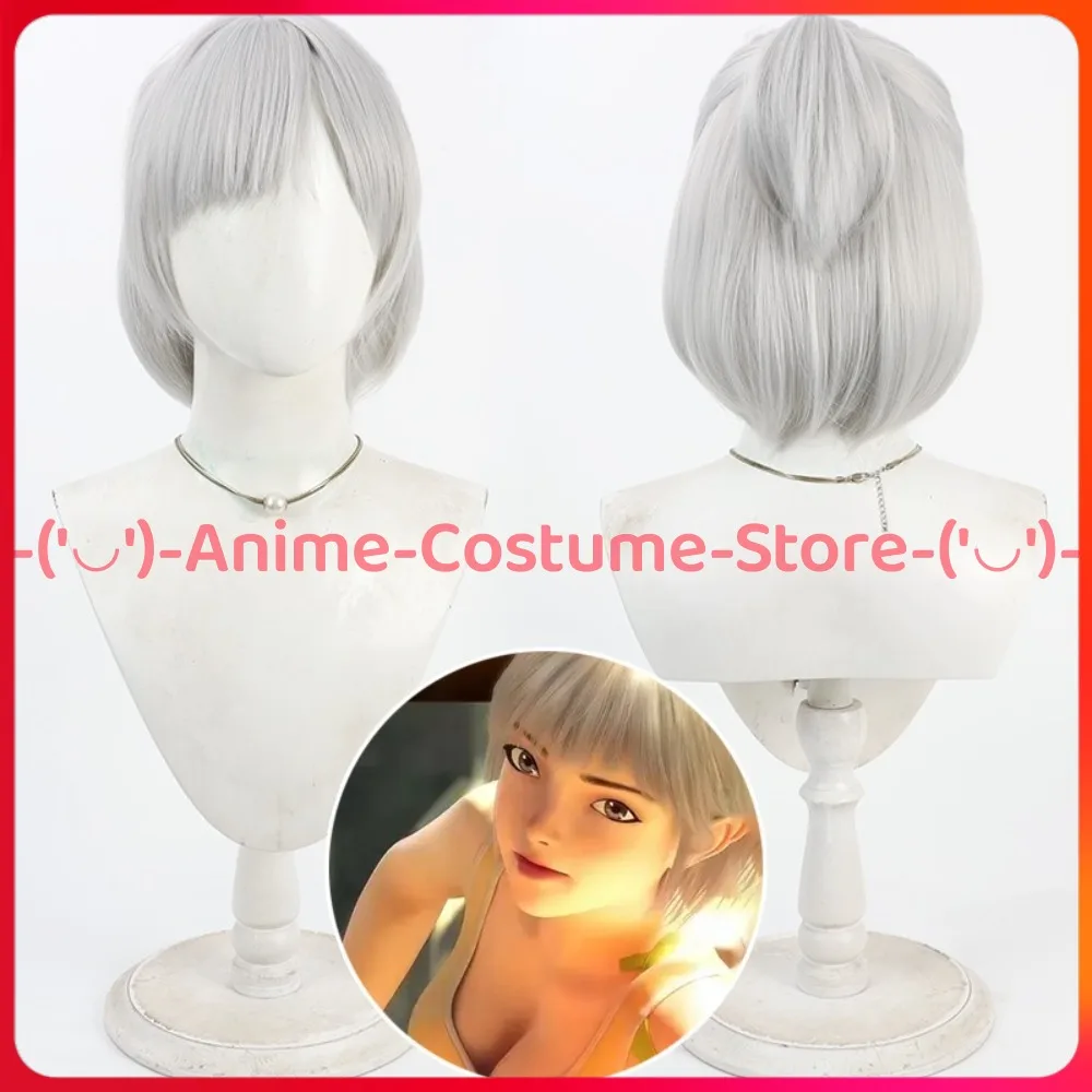 

Ling Cage Bai Yuekui Cosplay Wig Anime Game Character Halloween Carnival Party Costume Wigs Heat Resistant Synthetic Hair