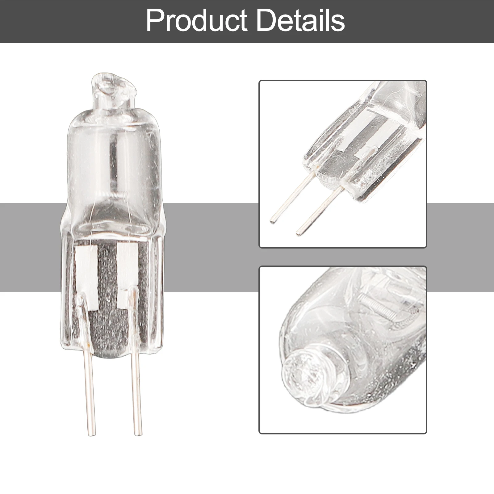 Substituição da lâmpada de halogéneo, Lâmpada 2Pin, Contas de halogéneo, Jardim Piscina Equipamento, 5W, 10W, 20W, 30W, 50W, G4, 12V, 10Pcs