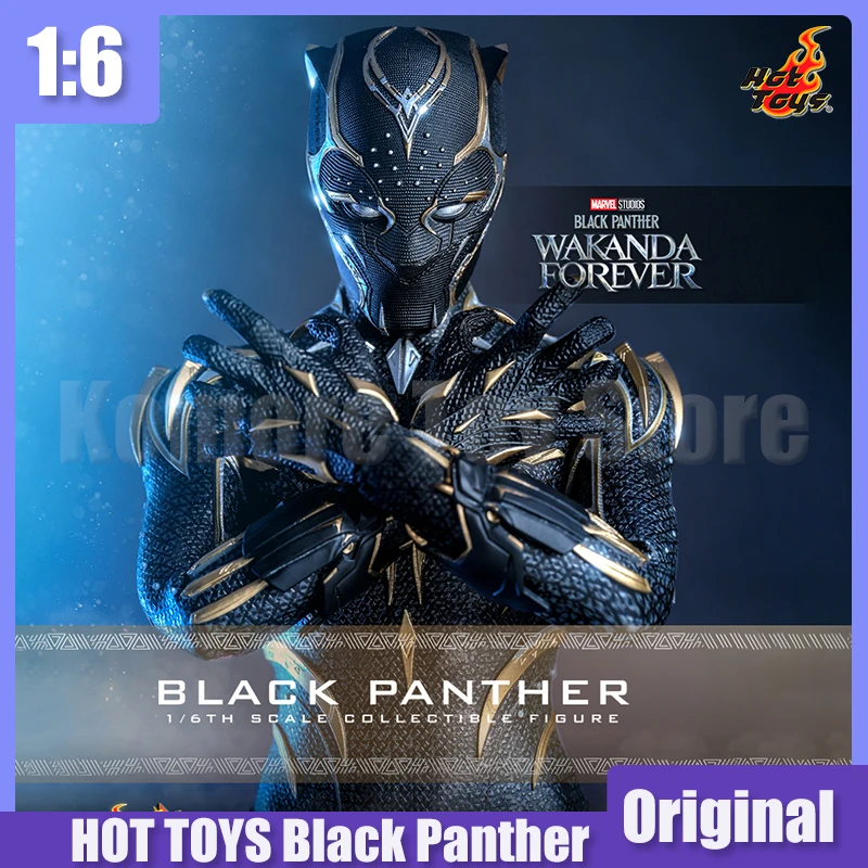 

1:6 Hot Toys Black Panther :Wakanda Forever Anime Figure Black Panther MMS675 Action Figurine Collection Model Toys For Boy Gift