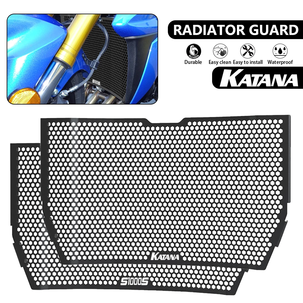 

New Motorcycle Radiator Grille Guard Cover Protector Mesh For Suzuki GSX S1000S S 1000 S Katana 2019 2020 2021 2022 2023 2024