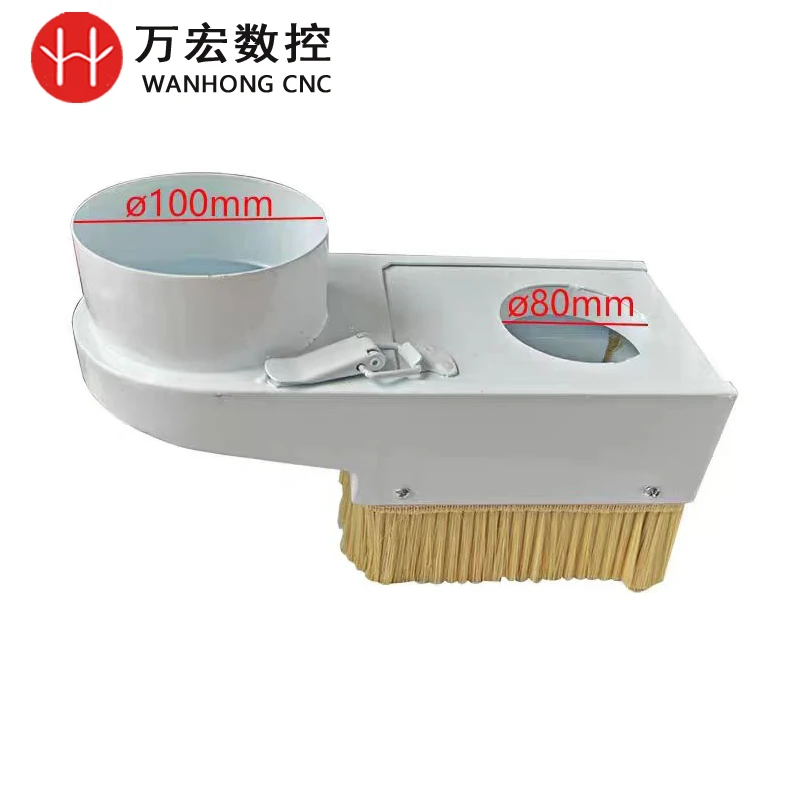 65/80/85/100/125 мм пылезащитный чехол для шпинделя щетка пылесборник для фрезерного деревообрабатывающего инструмента