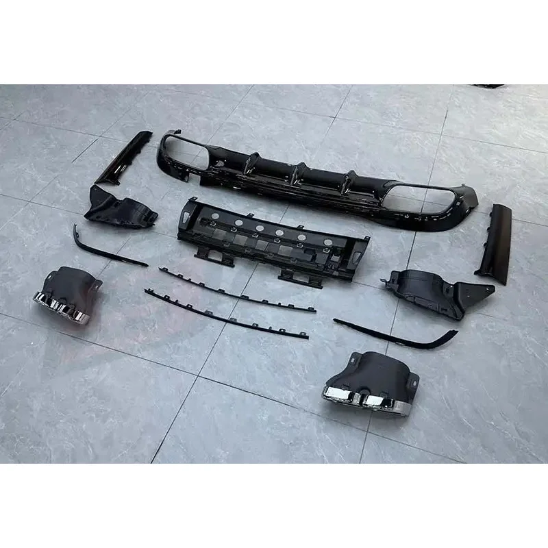 

High Quality Car Diffuser S-Class W223 (2022-2023) - S63 Upgr Diffuser with Exhaust Pipe - Limited Offer!