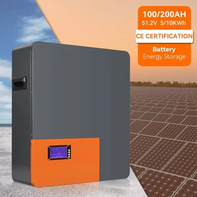 

Battery System 48V 5KWH 10KWh 15KWh Energy Storage Battery 51.2V 100Ah 200Ah 316Ah LifePO4 Lithium Ion Battery