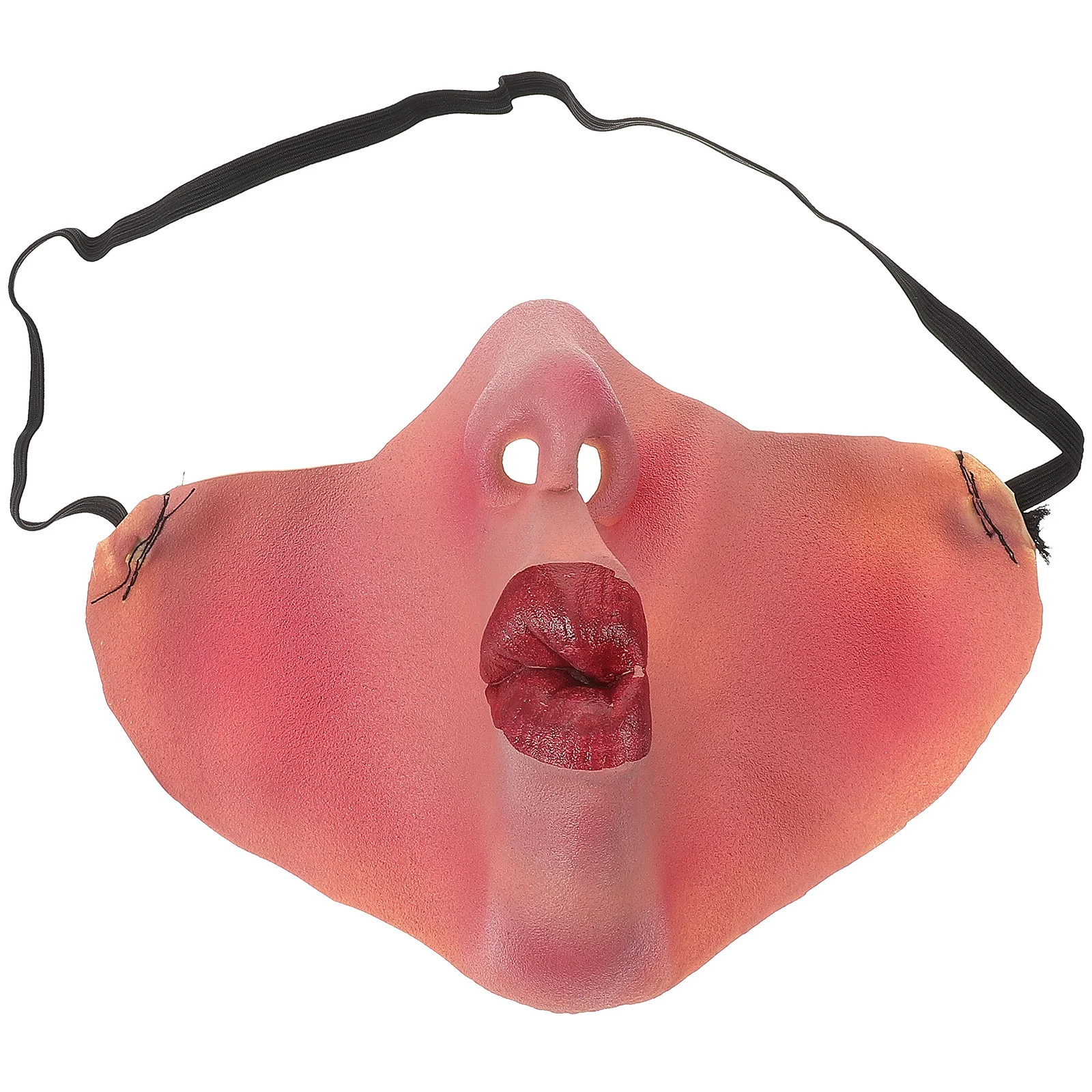 Funny Mask Masquerade Human Body Haunted House Prop Ball Emulsion Scary Cosplay