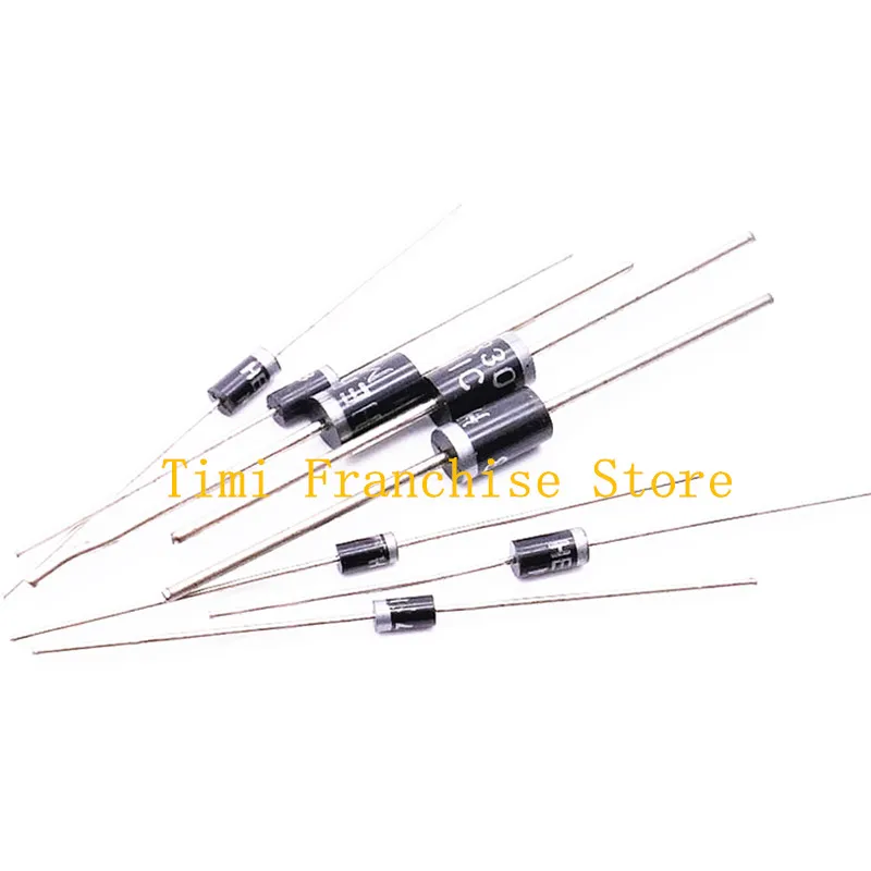 20PCS Rectifier Schottky Diode SF28 SR160 SR180 SR240 SR260 SR1150 SR1200 SR2100 SR2150 SR2200 SR3150 1N IN4007 2A 3A 150V 200V