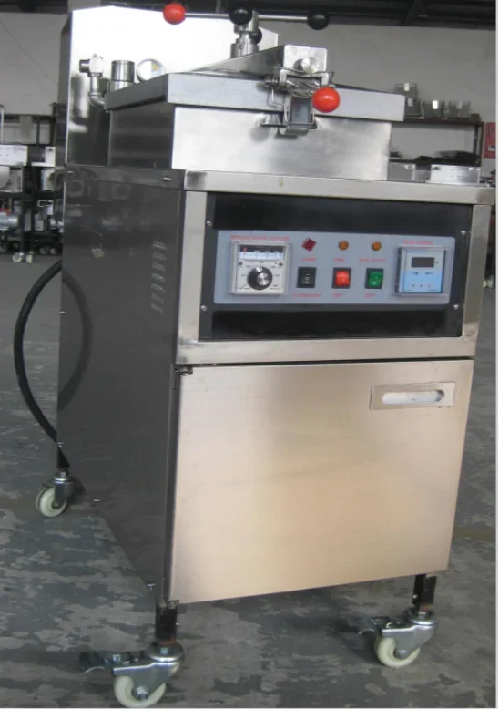 Chefmax Commercial Kitchen Equipment Vertical Highly Efficient Chicken Pressure Fryer