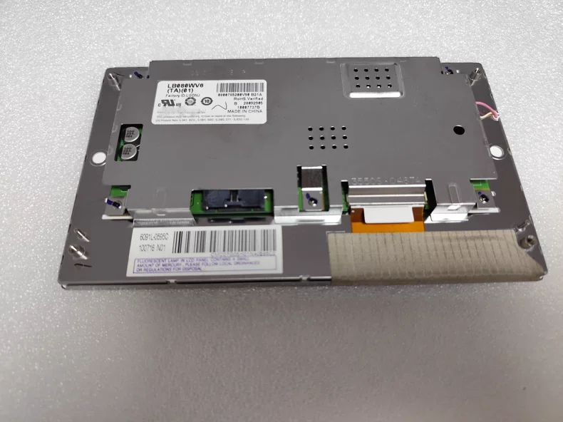 

8-дюймовый ЖК-экран LB080WV6-TA01 проверен на нормальную работу перед отправкой.