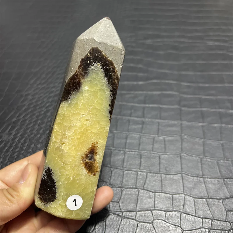 Natural Crystal Point Healing Energy Stone Septarium Septarian Stone Wand Quartz Tower Reiki Meditation For Home Decoration