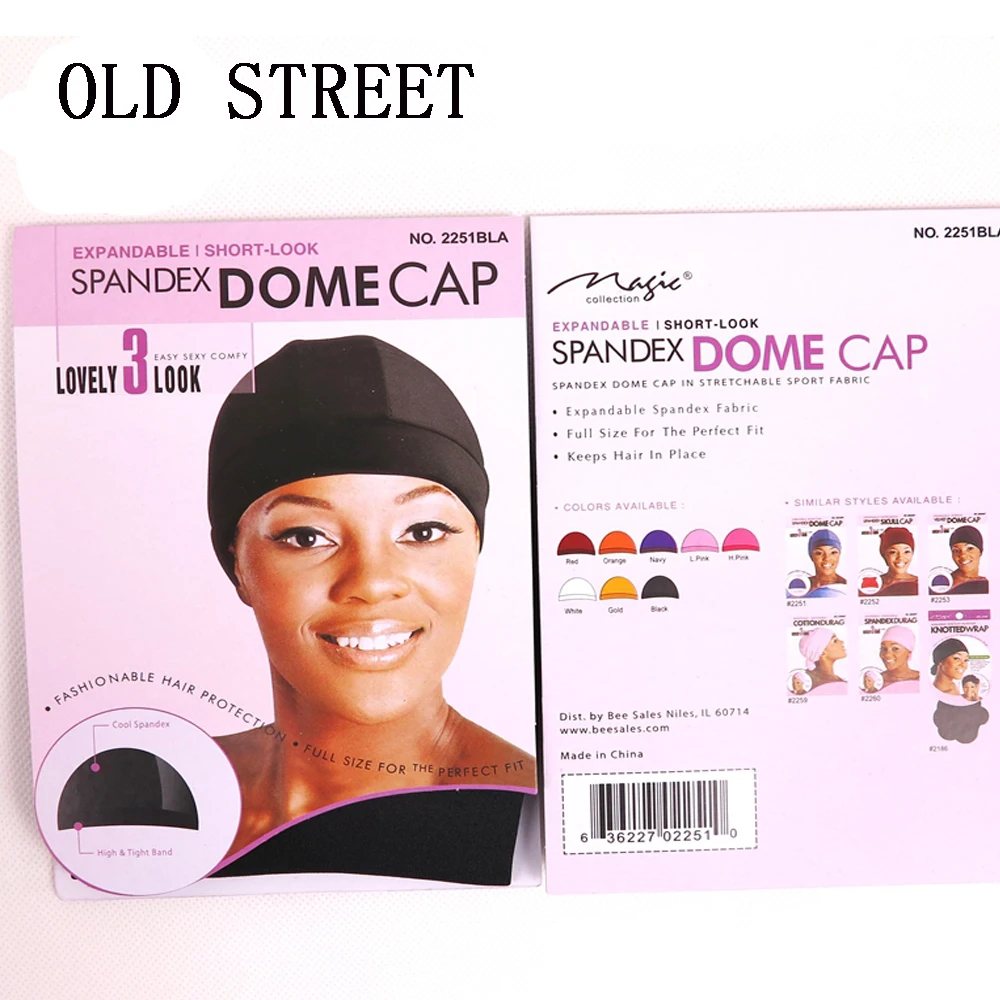 Spandex Dome Cap For Waves Mesh Perfect Fit Free Size Wig Caps With Elastic Nylon Strech Caps Weaving Caps