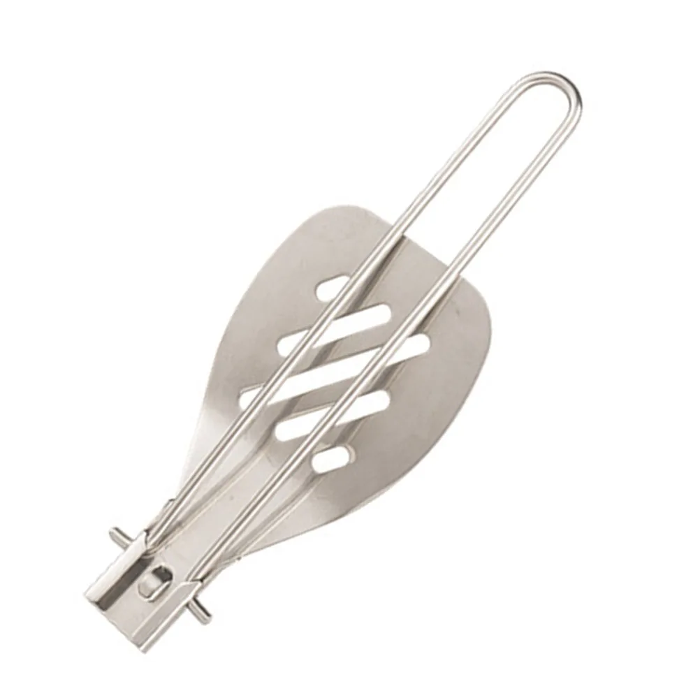 

304 Stainless Steel Spatula Foldable Cookware Steak Frying Shovel Kitchen Tool Heat Resistant Heavy Duty Cooking Utensil