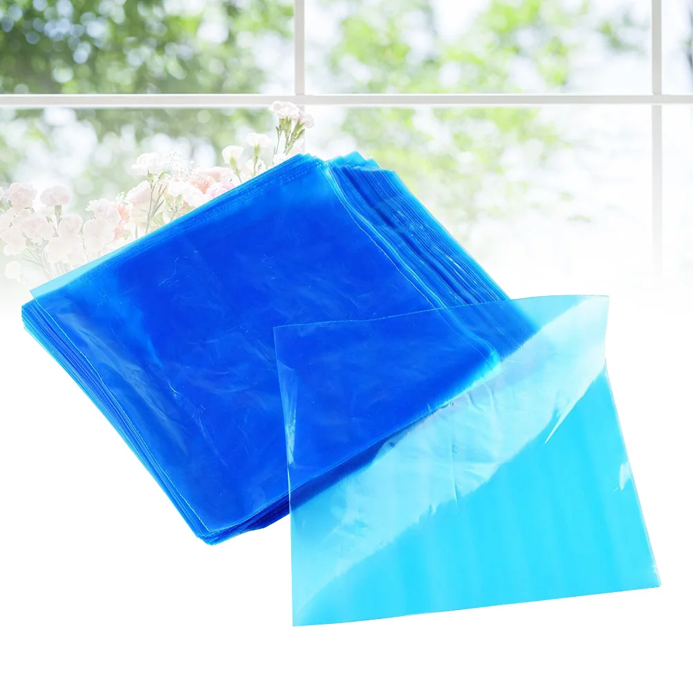 200pcs Disposable Cover Bag Storage Pouches Accessories for Machine (Blue) Machine Bag Clip Bag Clip Cover