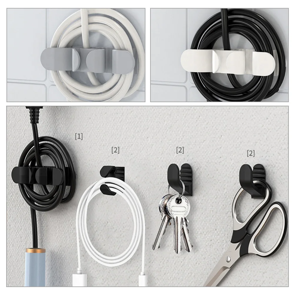 

3Pcs Wire Organizer Durable Silicone Tpr Kitchen Appliance Cord Holder Stick on Cable Organizer for Appliances