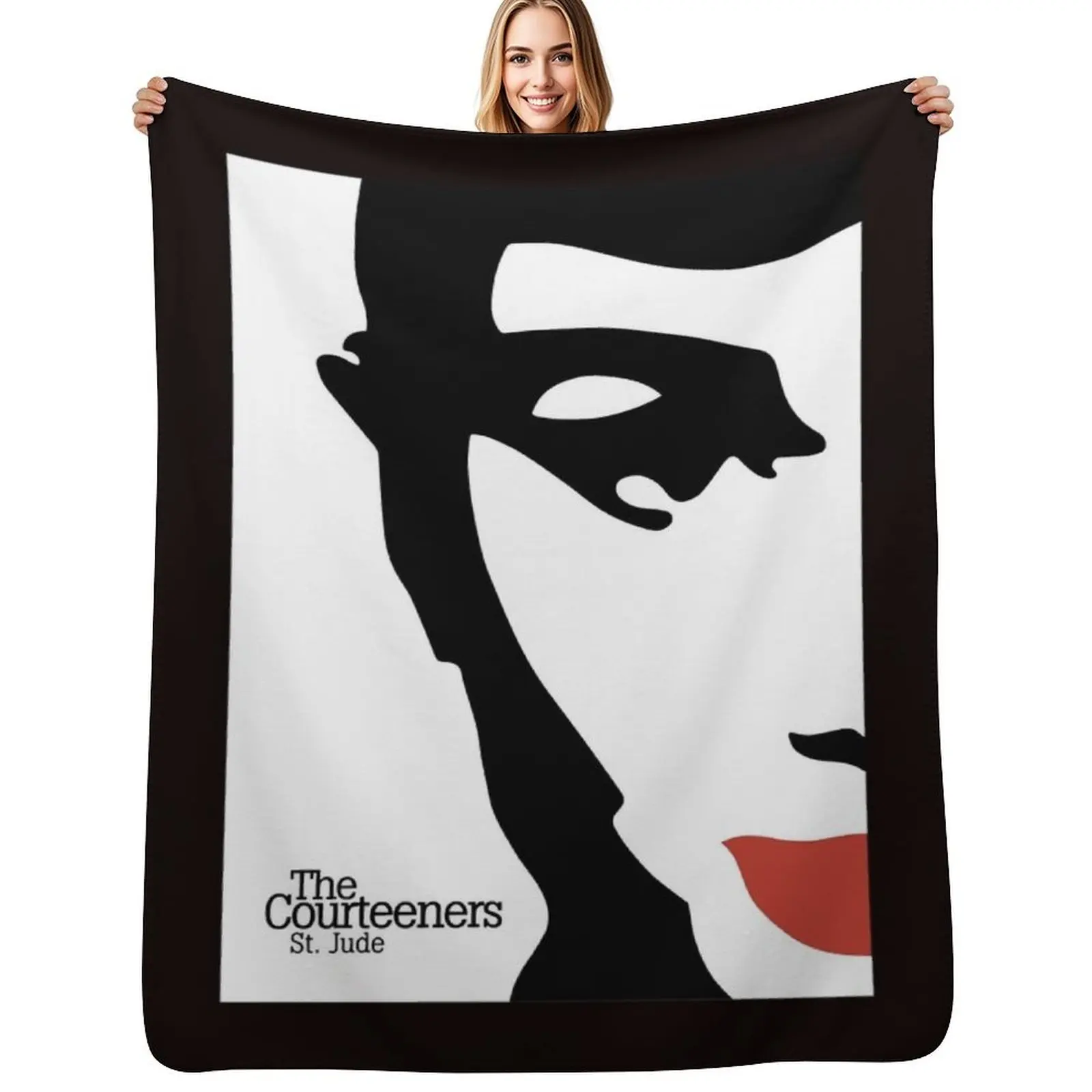 Courteeners St. Jude Throw Blanket All Season Lightweight Soft Blanket for Bed