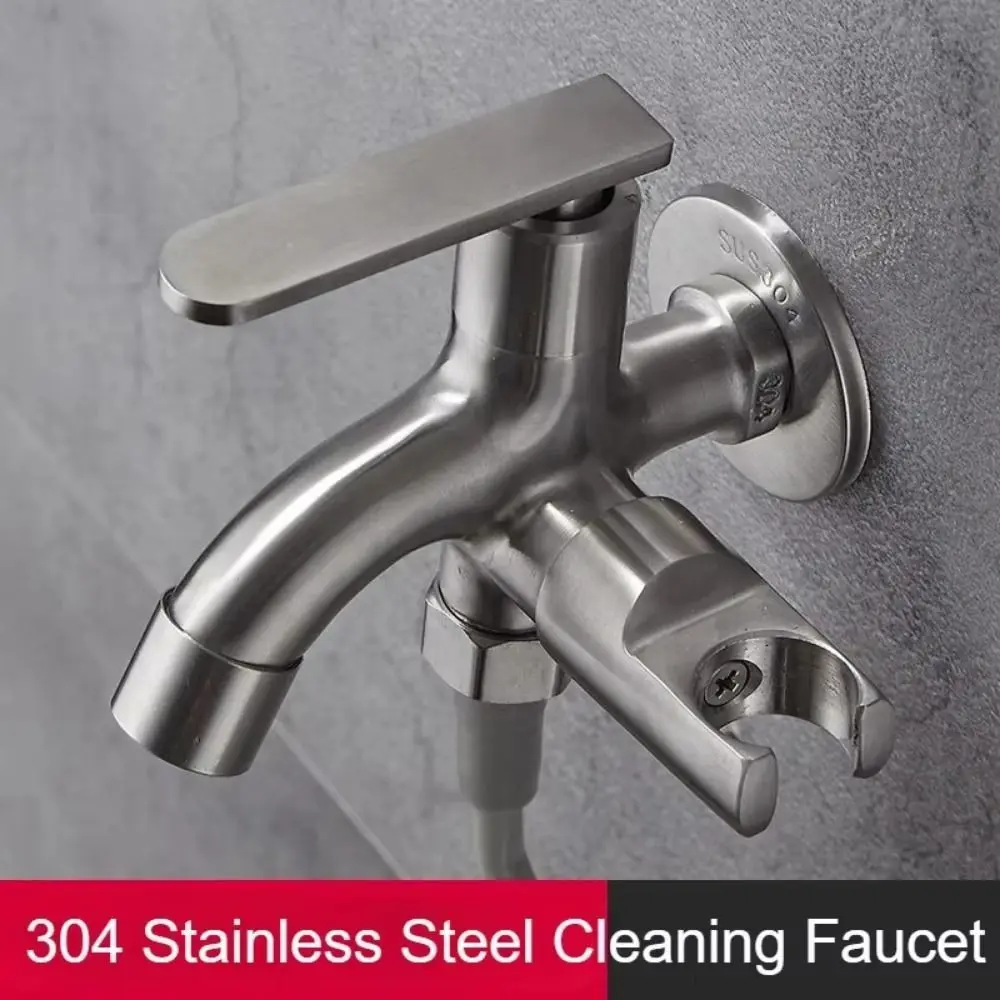 G1/2 Interface Bathroom Showerhead Set High Pressure 1 in 2 Out Two Way Handheld Shower Hand One-Key Stop Water Saving