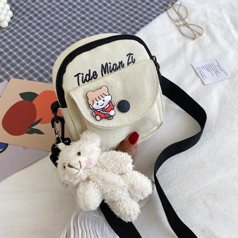 حقيبة كتف صغيرة من القماش على - مراجعة Travel Accessories For Girls وسعره
