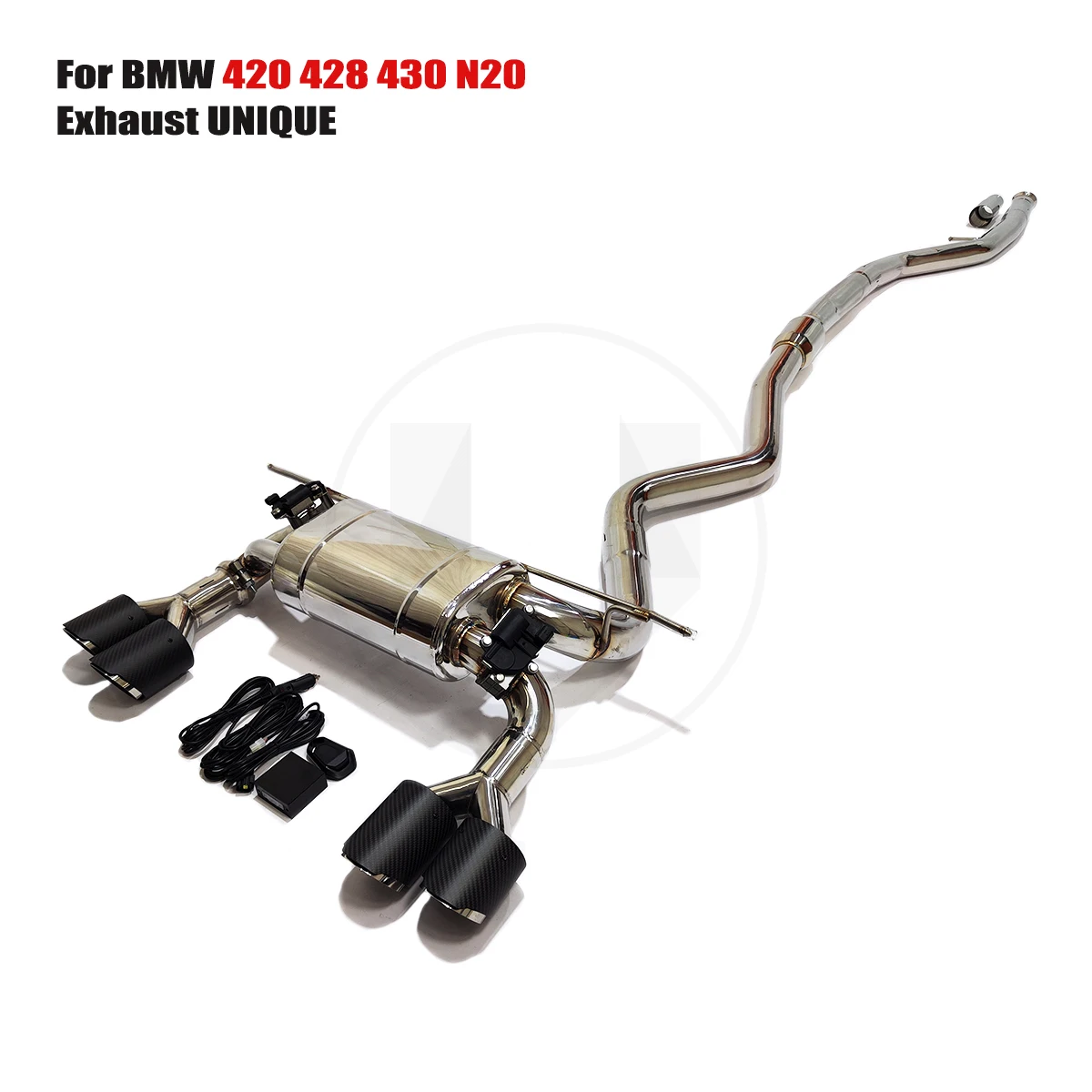 

UNIQUE For 2013-2016 BMW F32 F33 F36 420 428 430 N20 2.0T To M4 ss304 valve exhaust performance valve exhaust system ss304 exhau