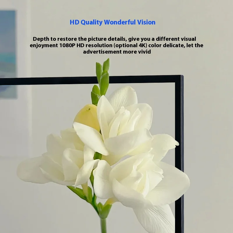 18.5in High Definition Wall Mount Vertical Digital Display Commercial Public Advertising Player