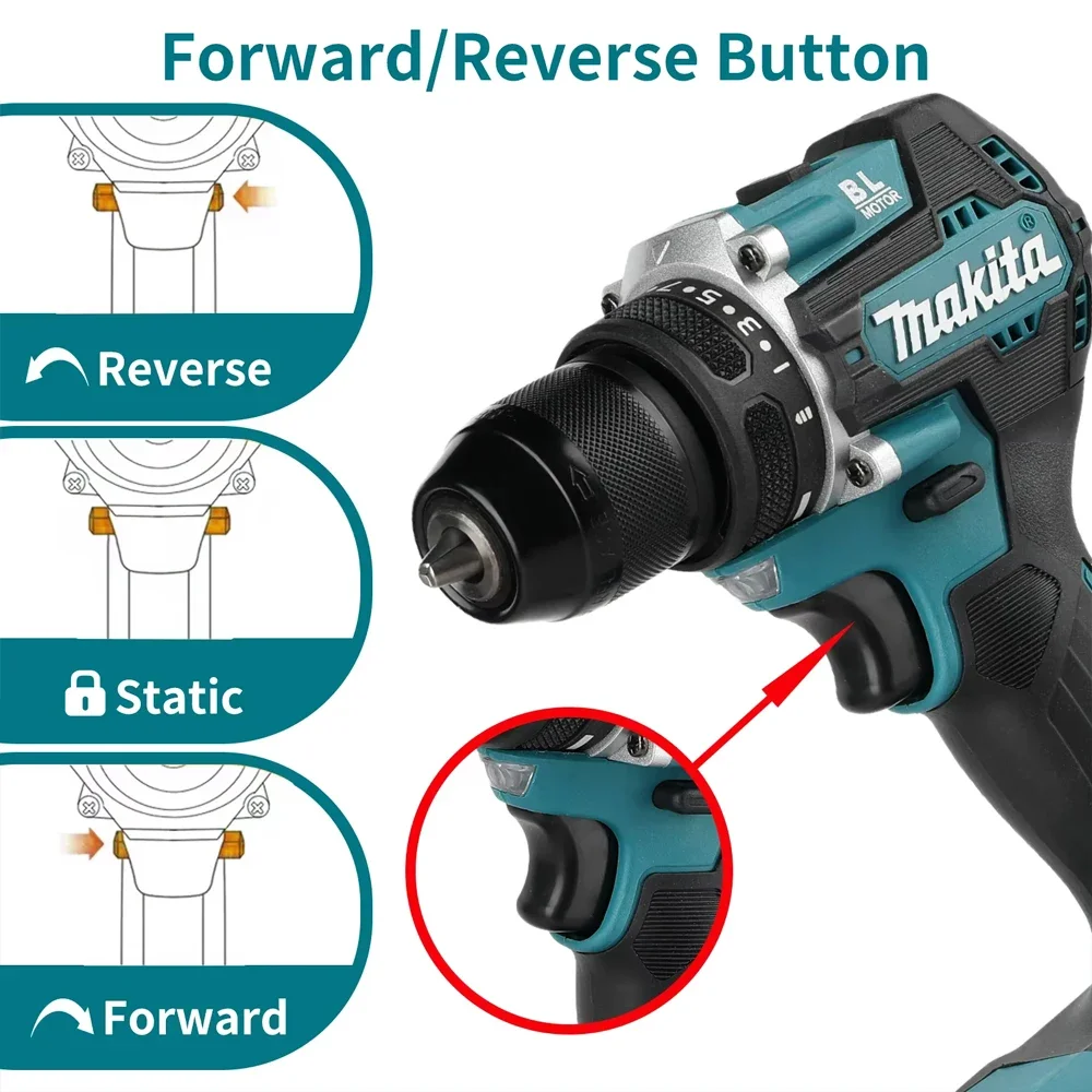 Makita DDF487 13mm Brushless Cordless 1/2