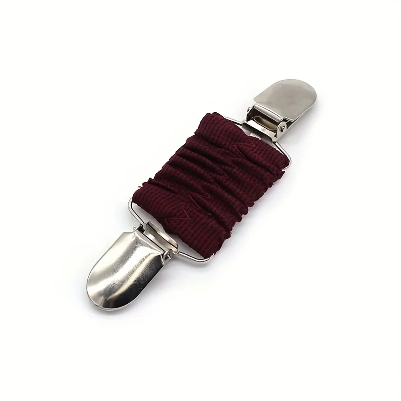Elastic Clothes Clip Brooch Pins Sweater Shawl Cape Pins For Women Girls Clothing